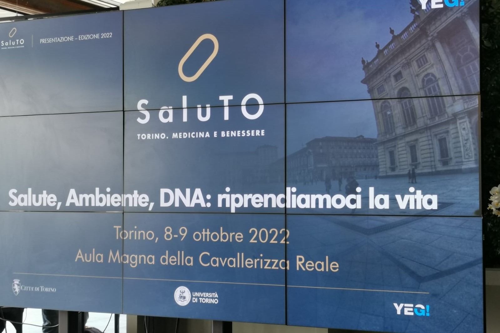 Saluto; Saluto Torino; L'Eco della Stampa; comunicazione e salute