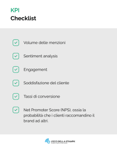 KPI Checklist; brand reputation