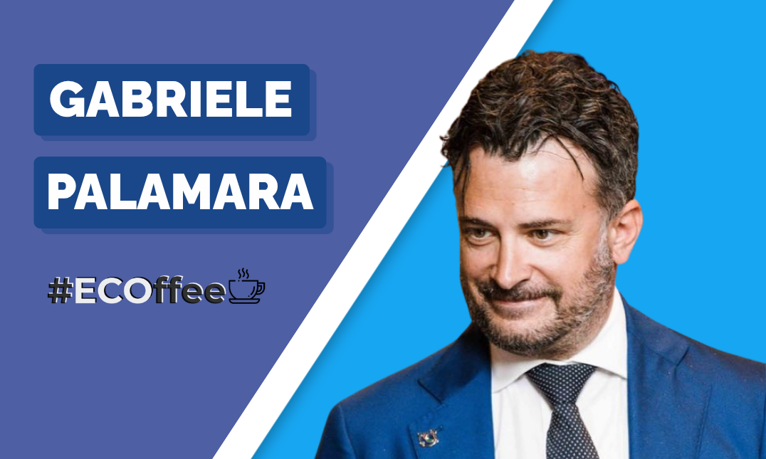 Copertina dell'evento #ECOffee "Dentro la comunicazione di un ateneo" con Gabriele Palamara